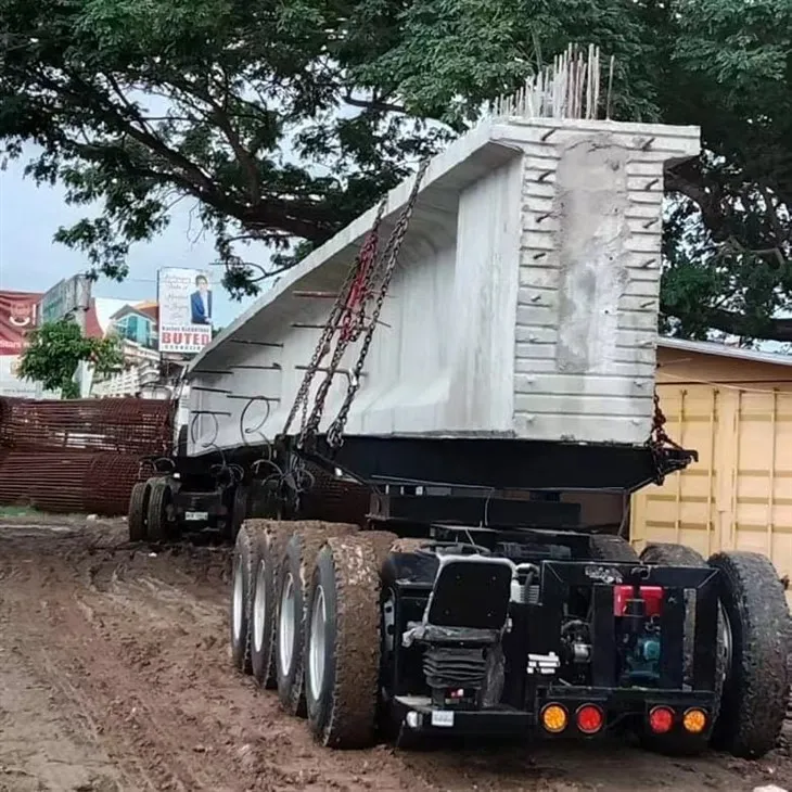 120 Tons Girder Dolly Trailer