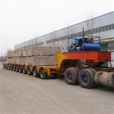 Flerakslet tilhenger for tungtransport